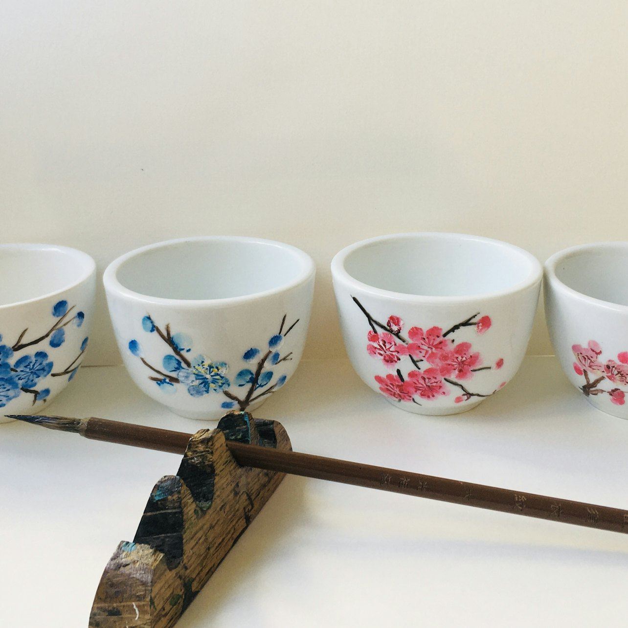 Chinese Teacups Painting Workshop