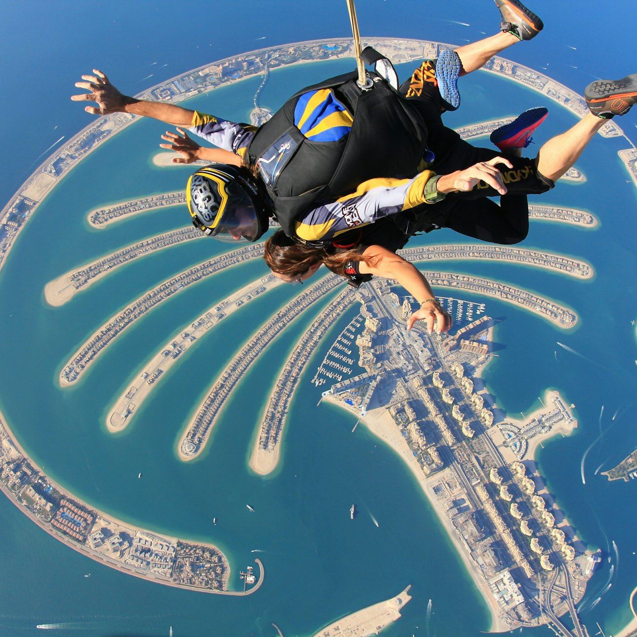 Dubai: Skydive over The Palm + Photos and Video