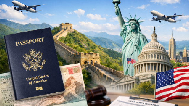 Chinese ten-year multiple L tourist visa application in the United States