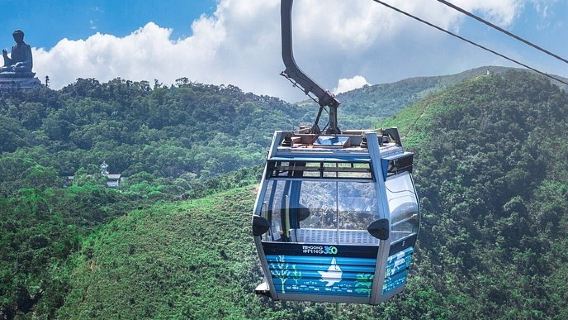 Utvald tur till Lantau Island - Prioriterad ombordstigning för Ngong Ping 360 + Storbuddhan + Tai O-fiskebyn, eftermiddagsavgång