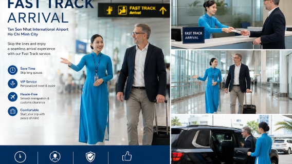 Serviço Premium Fast-Track de Imigração no Aeroporto de Hanói (HAN)