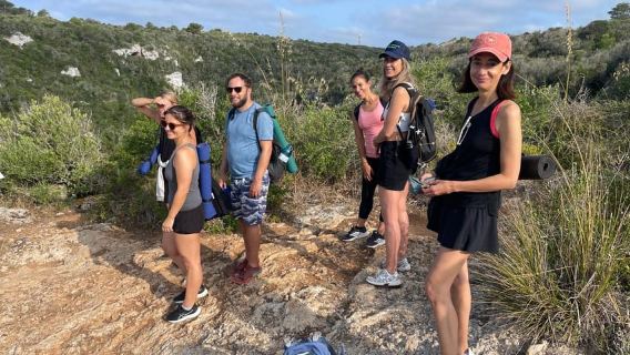 Guided Hiking and Yoga Experience in Menorca