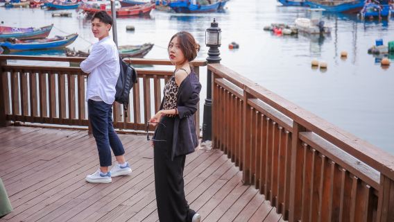 大連老碼頭景區旅拍【【全精修】 精緻攝影旅行跟拍親子情侶閨蜜】