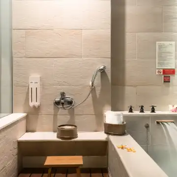 台北北投｜水美温泉会館｜水美大衆露天風呂・プライベート日月湯屋