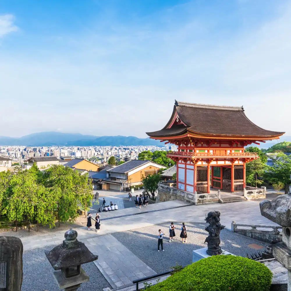 ondo　京東都　清水寺　伏見稲荷　ストール　京都　kyoto 伏見稲荷大社・嵐山・清水寺 寺社巡りツアー(大阪発) | Klook