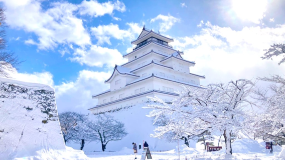 福島+大內宿+黑川城+會津東山溫泉+會津武家屋敷【冬季限定】