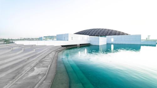 From Dubai Shared Tour: Abu Dhabi Cultural Tour Mosque, Louvre & Lunch Day Tours 8
