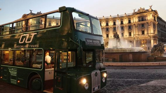 Green Line Tours Rome: Hop On Hop Off Bus By Night