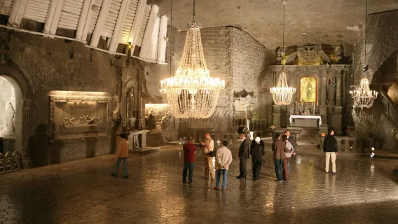 Wieliczka Salt Mine: Fast Track Ticket + Guided Tour + Transport from Krakow