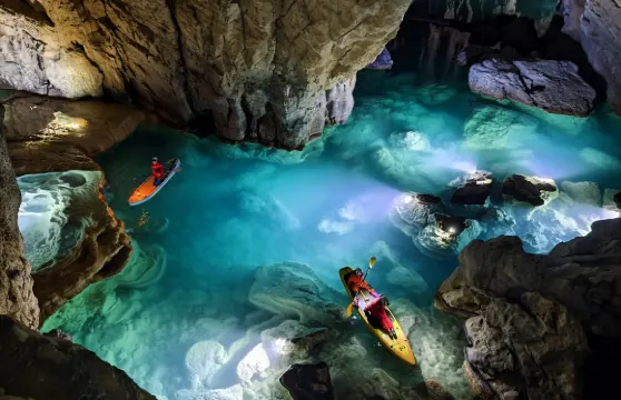 【<酷遊貴州-青龍潭>「秘銀洞」—山水間的清涼詩篇】