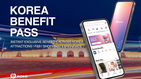 WOKA Электронная карта участника скидок на туры в Южную Корею | Скидки на питание, покупки и достопримечательности | Действительна 60 дней