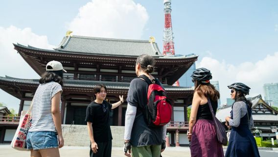 Tokyo Tower Area 3h Guided E-bike Tour