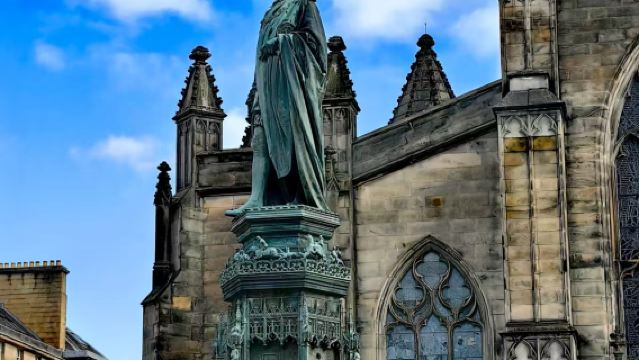Lawatan sehari ke Monumen Scott Edinburgh, Mile Avenue, Gereja St Giles, dan Bukit Calton di UK