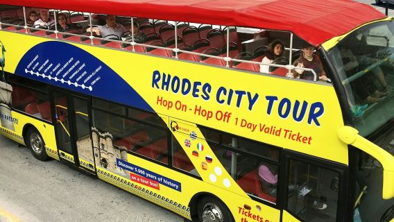 Rhodes: 1-Day Hop-on Hop-off Sightseeing Bus Tour