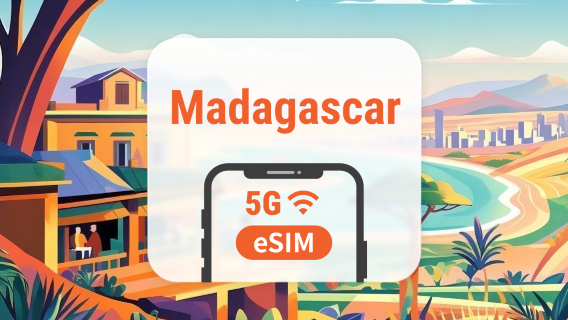 eSIM 5G Madagascar | Hỗ trợ truy cập ChatGPT | 1–30 ngày | Mã QR tức thì