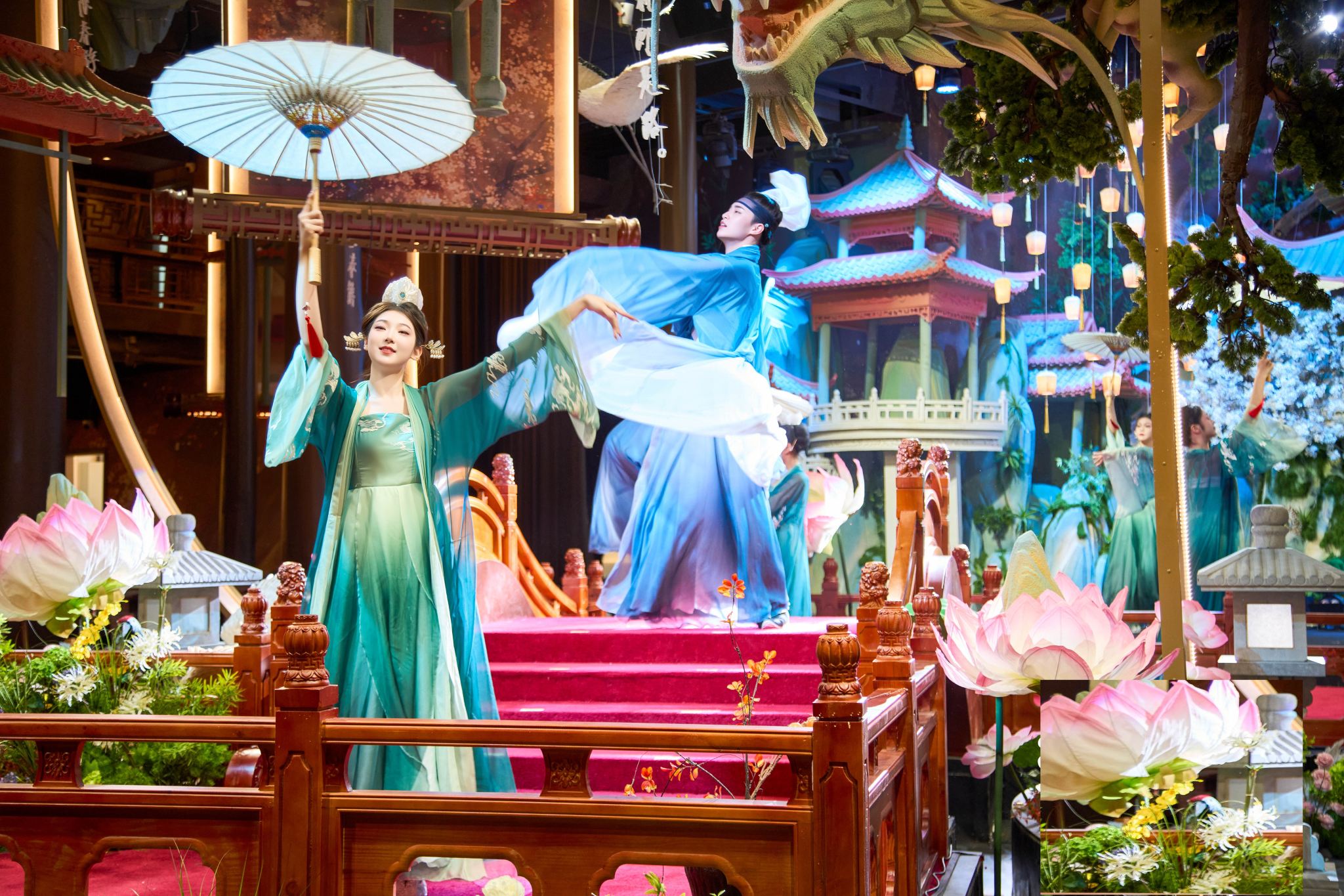 Taizhou Xuyan: Imperial Banquet Show - "Ode to Xin'an" Song Dynasty Themed Experience in Taizhou, Zhejiang | Includes Makeup & Costuming + Imperial Music & Dance + Optional Lunch/Dinner Banquet