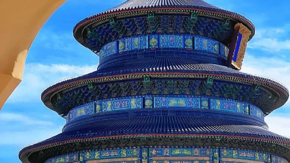 베이징 천단 공원+바다링창청(팔달령장성) 당일 치기 여행 [프라이빗 소그룹 전세 버스 투어·문 앞 픽업]