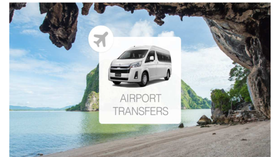 Phuket Airport Transfers: From / to Hotels in Phuket, Khao Lak, Klok Kloi, Natai, and Phang Nga Town