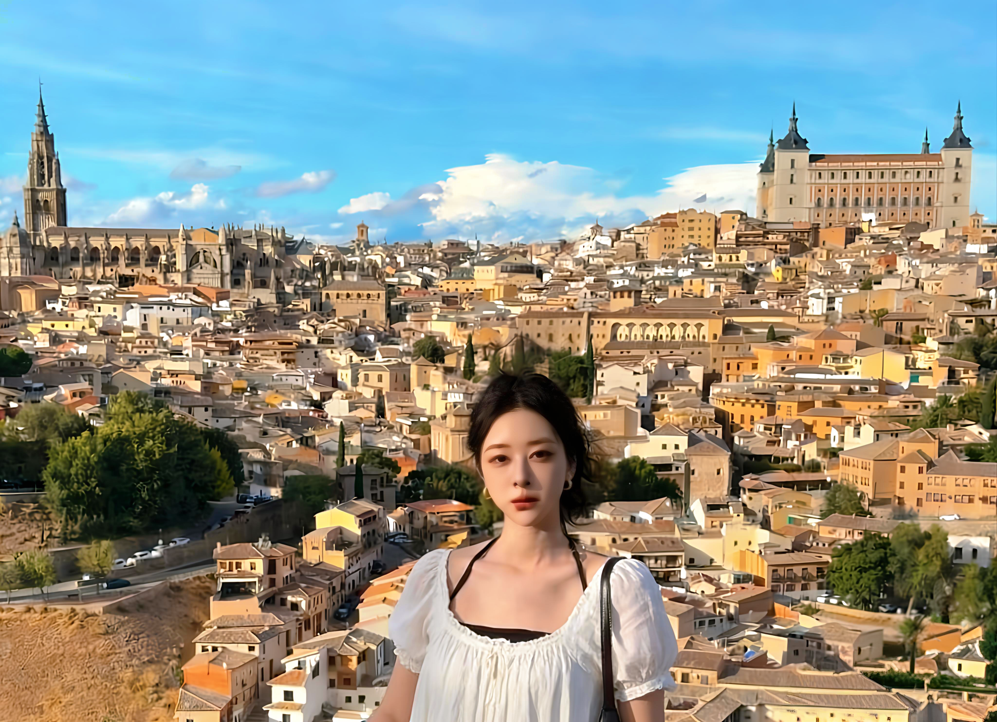 Madrid andata e ritorno: tour giornaliero a Segovia + Toledo, castelli e cattedrali