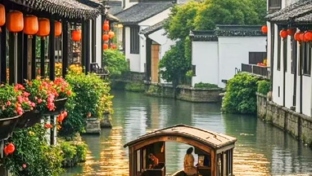 杭州出發：烏鎮東柵+西塘風景區江南水鄉一日遊【專業中文導遊】