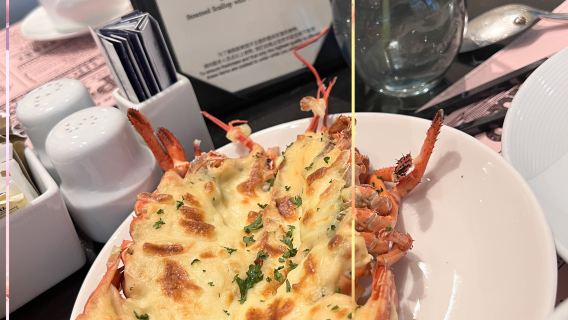 Macao Parisian -buffetin buffet-illallinen, hummeria niin paljon kuin haluat, Macaon buffet