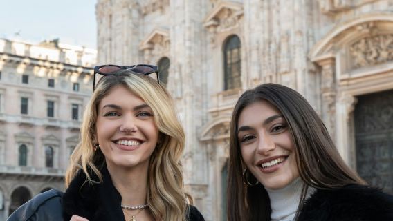Milano: Opastettu kävelykierros ja Duomo di Milanon sekä kattoterassin pikakaista-sisäänpääsy