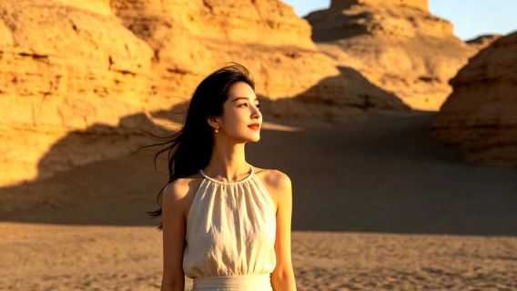 Dunhuang west route - comfortable early return - Yadan - Yumen Pass - Yangguan quality 1-day tour