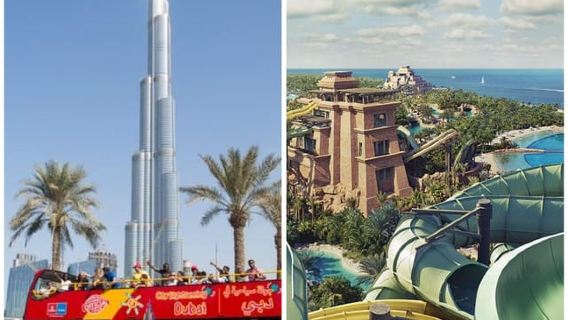 City Sightseeing Hop-on-Hop-off-Bus, Aquaventure & Aquarium