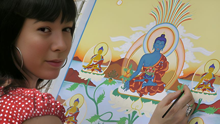 カトマンズ：マスターアーティストと一緒にタンカ絵画を制作 | Trip.com
