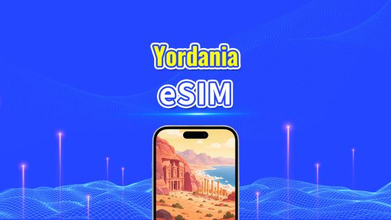 Yordania 5G eSIM | Paket Data Harian/Total | Penagihan setiap 24 jam | 1–30 Hari | QR Code