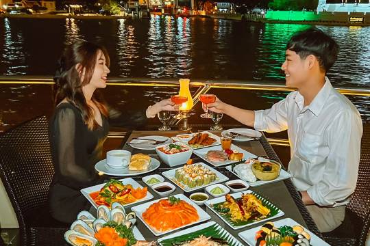 泰國曼谷 夜遊湄南河遊船票 昭披耶公主號 【椰皮旅行】Chao Phraya Princess