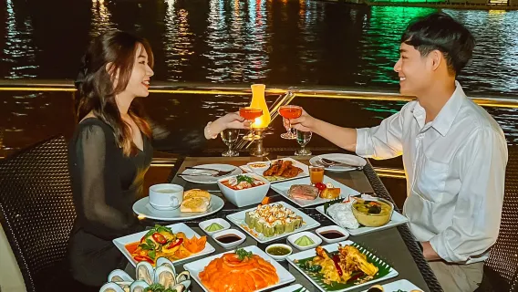 泰國曼谷 夜遊湄南河遊船票 昭披耶公主號 【椰皮旅行】Chao Phraya Princess