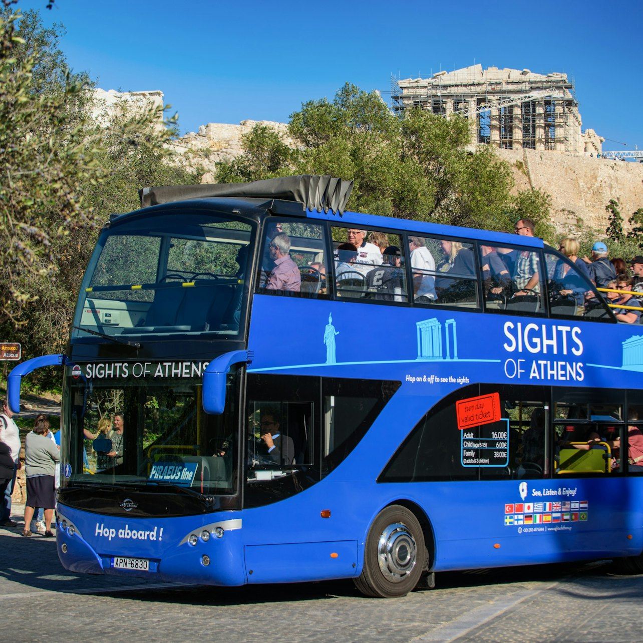 Sights of Athens: Hop-on Hop-off Bus Tour