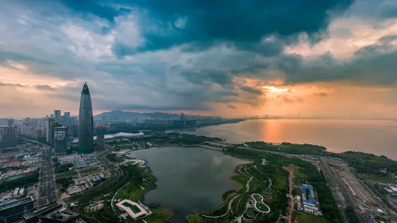 Private guided day tour in Shenzhen Shenzhen Bay Park Xiaomeisha resort Dafen Oil Painting Village