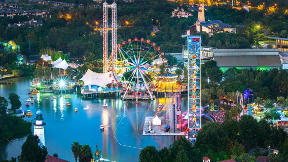 vé vào cổng cả ngày tại Công viên giải trí Happy Valley Thành Đô (vé người lớn)