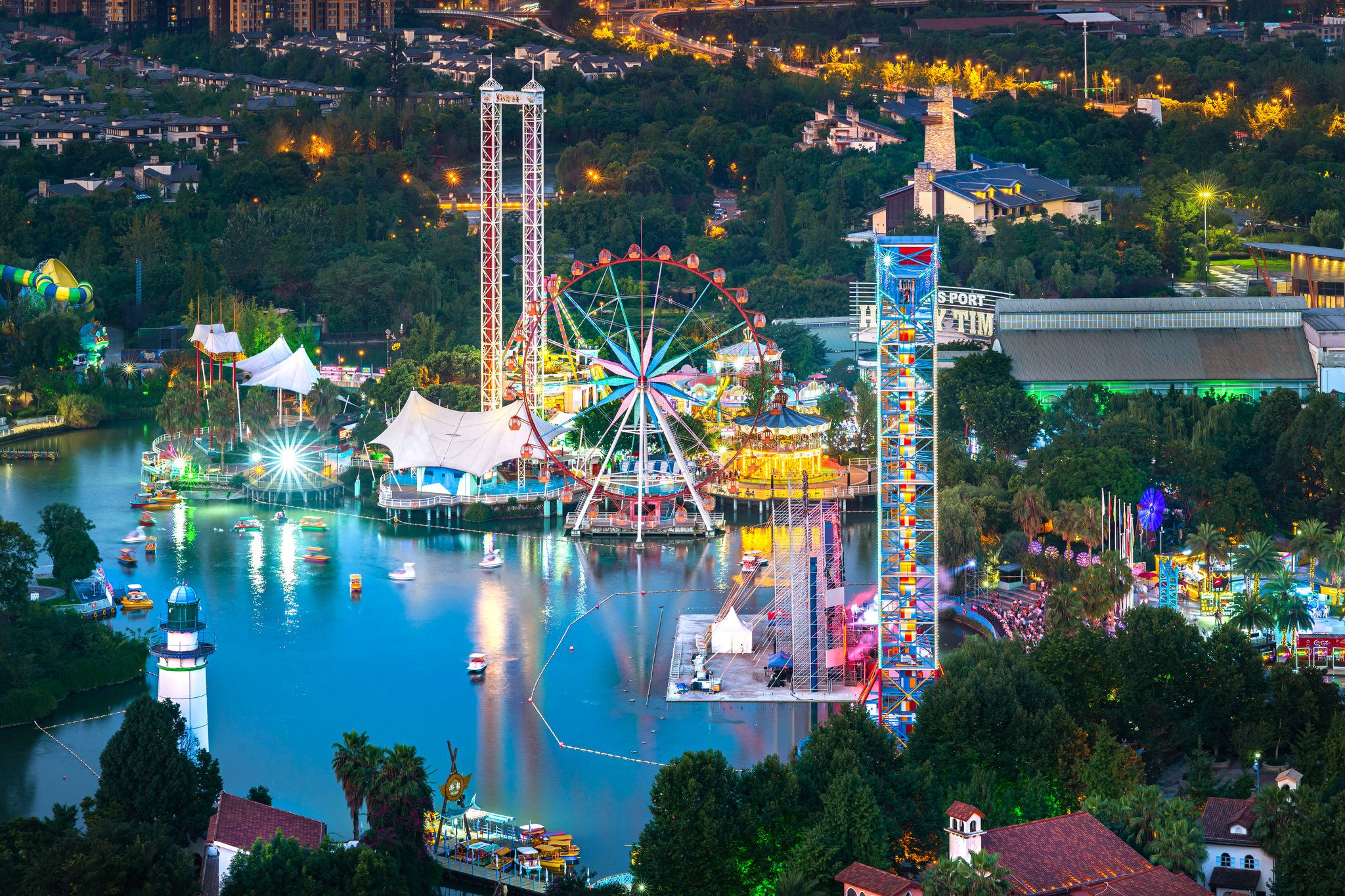 Chengdu Happy Valley Full Day Ticket (Adult Ticket)