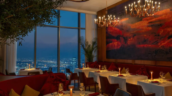 ดูไบ SLS Dubai Hotel ชั้น 74 ร้านสเต็ก Carna By Dario Cecchini เมนู 3 คอร์ส