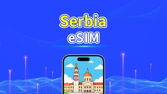 eSIM Serbia | 4G | Pacchetto Dati Giornaliero/Totale | 1–30 giorni | Fatturazione 24 Ore | Codice QR
