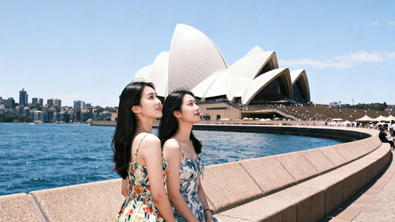 澳洲雪梨歌劇院Trip Moments【跟拍攝影親子照情侶閨蜜兒童跟拍家庭旅拍】
