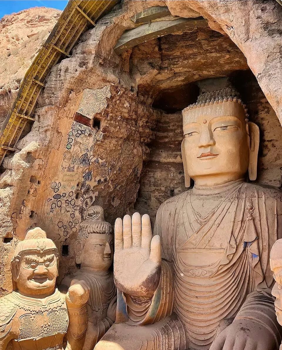 武威一日遊【天梯山石窟+白塔寺+武威文廟+雷台漢墓】