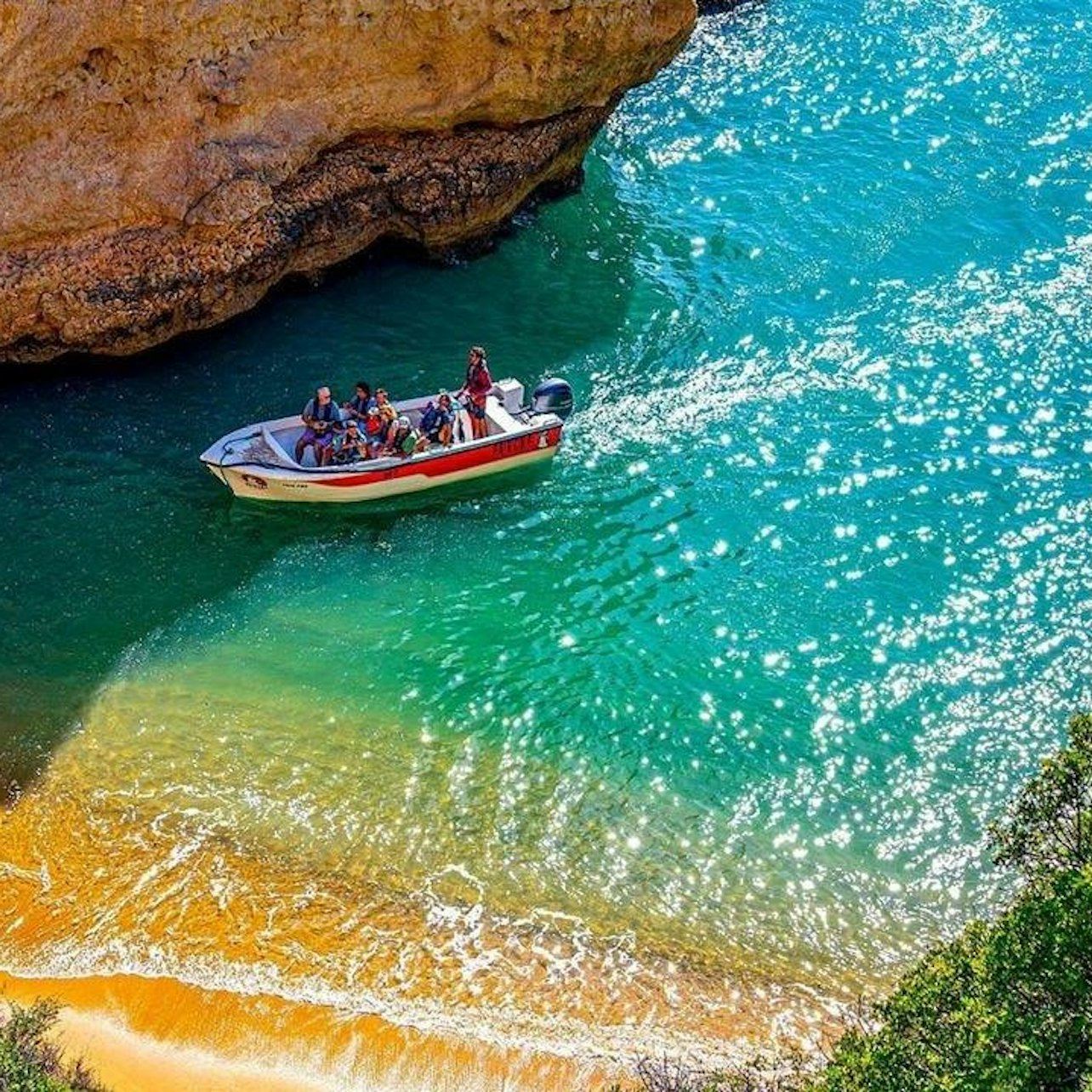 Grotte di Benagil: giro in barca da Armação de Pêra