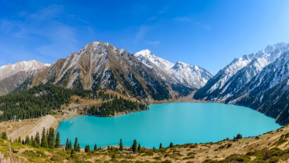 Kasachstan Almaty | Großer Almaty-See (Abholservice) | Privattransfer oder Geteilte Tour