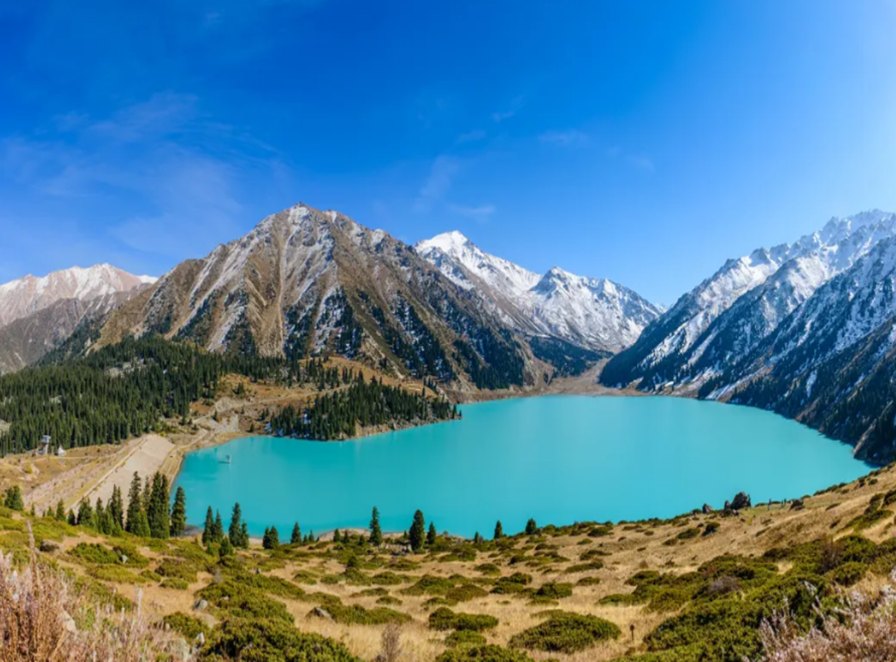 Kazakistan Almaty│Lago di Big Almaty (ritiro a domicilio)│noleggio con conducente esclusivo o tour di gruppo