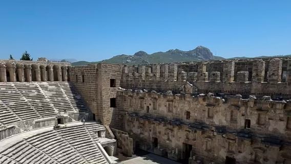 土耳其安塔利亞+佩爾蓋古城+古劇場+西代古城+神廟一日遊