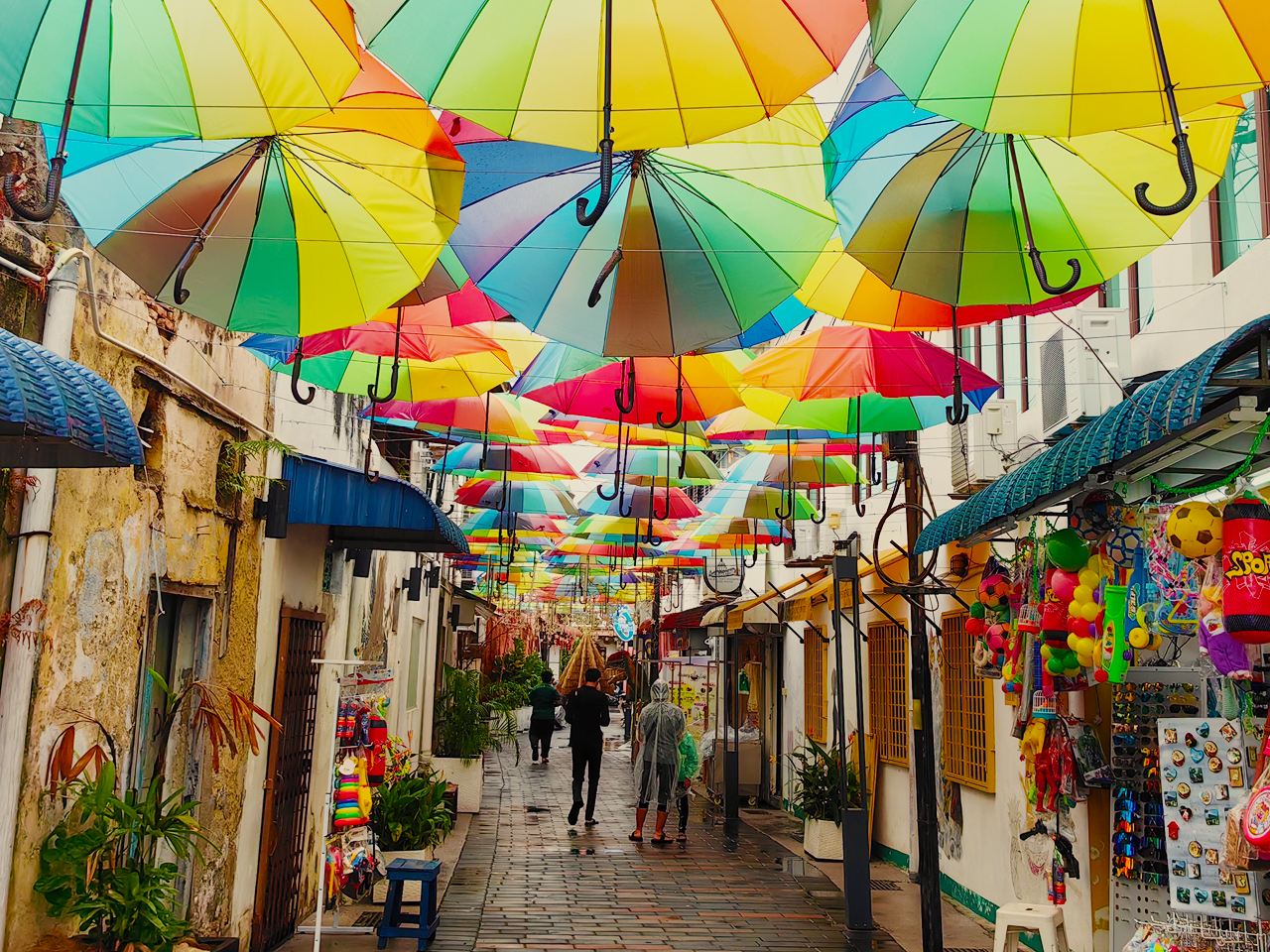 Murales di Penang + Bukit Bendera + Delizie del mercato notturno | Un viaggio lento e piacevole