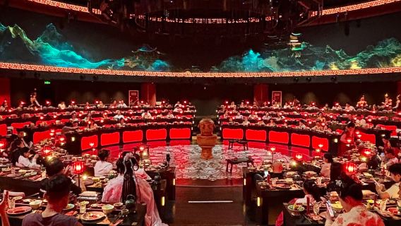 Empress Wu's Grand Feast · Tang Dynasty Banquet (Imperial Banquet Etiquette + National Style Stage + Martial Pavilion Display + Ritual Elegant Feast)