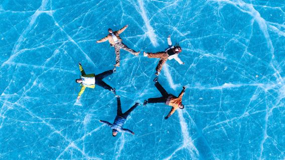 西藏拉薩出發越野4人團輕徒步瓊穆崗日藍冰季一日旅行團純玩拼車