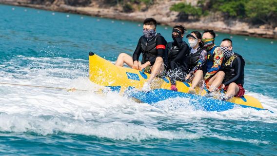 Tour di un giorno a Ko Lan da Pattaya | Numerose attività acquatiche | Opzionale parapendio, moto d'acqua, banana boat e snorkeling | Trasferimento dall'hotel | Partenza opzionale da Bangkok