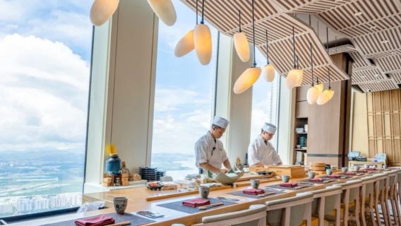 Shenzhen: INAKAYA ● Teppanyaki Kaiseki Cuisine in the Clouds|Dining with city views on the 115th floor of Ping An Finance Centre