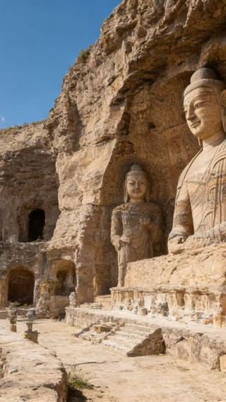 Datong: Hanging Temple & Yungang Grottoes Classic Day Tour | CITS × ZANBUS